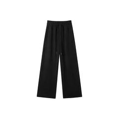 Women's Drawstring Straight Knit Pants