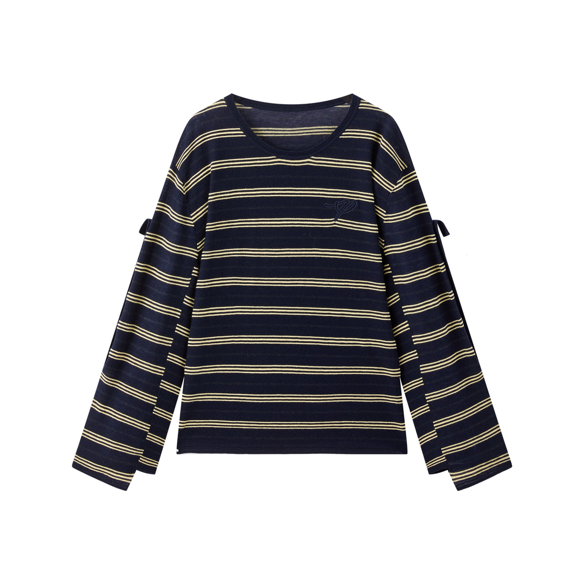 Women's Oversized Striped Knit Sweater