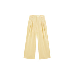 Women's Wide Leg Pleated Trousers