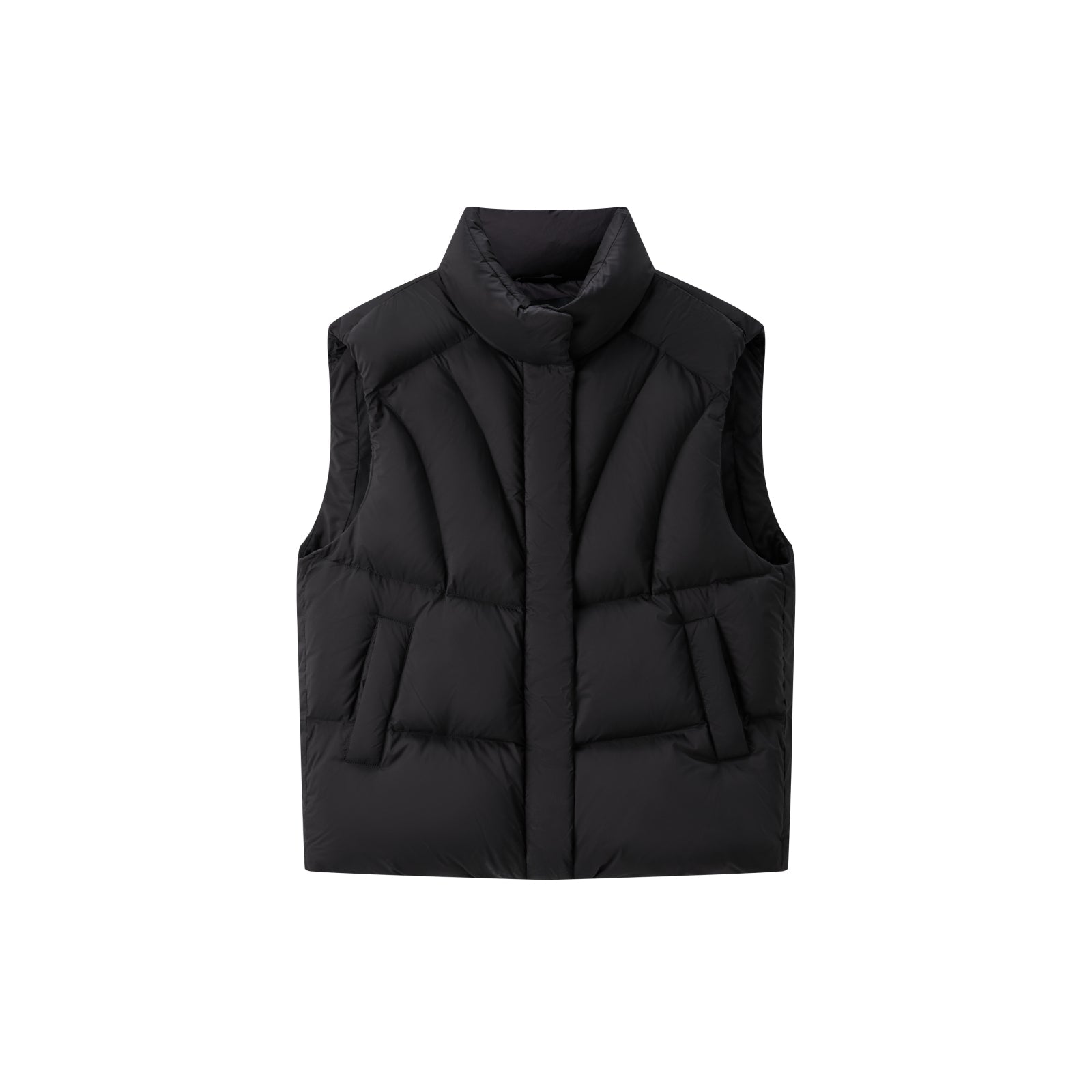 Women's Quilted Vest Style Puffer Jacket