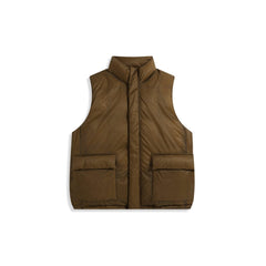 Men's Brown Reversible Down Vest