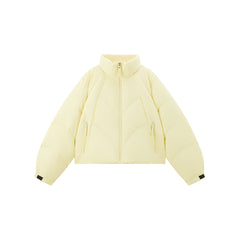 Women's Short Oversized Quilted Down Jacket