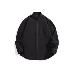 Men's Black Jacquard Shirt