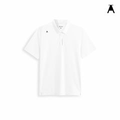 Men's Polo Shirt with Placket Print