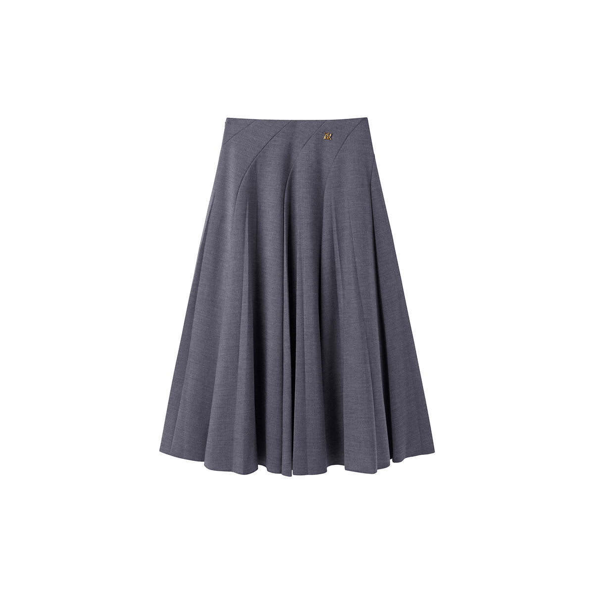 Women's A-line High Waist Skirt