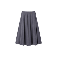 Women's A-line High Waist Skirt