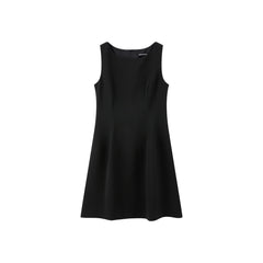 Women's Sleeveless Textured Cropped Dress