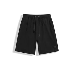 Men's Solid Straight-Leg Shorts