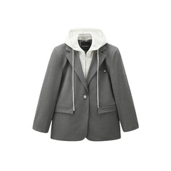 Women's 2-in-1 Hooded Blazer