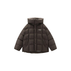 Men's Quilted Hooded Puffer Jacket