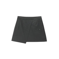 Women's Asymmetrical Paneled A-Line Skirt