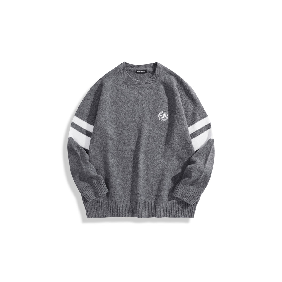 Men's Striped Jacquard Pullover