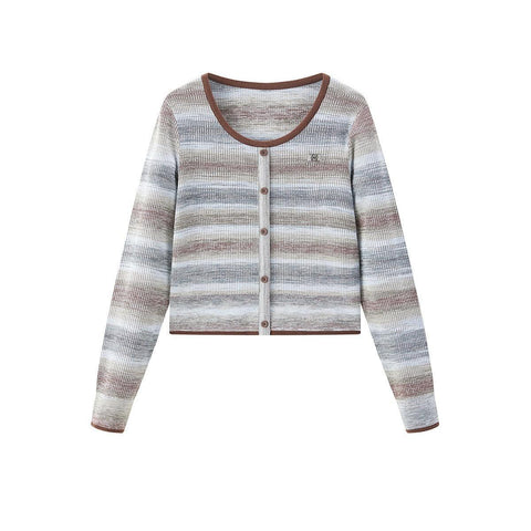 Peacebird Women *US Final Sale* Women's Color Stripe Lyocell Knit Pullovers