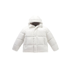 Men's White Puffer Jacket