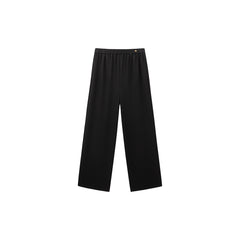 Women's Cooling Elastic-Waist Wide-Leg Pants