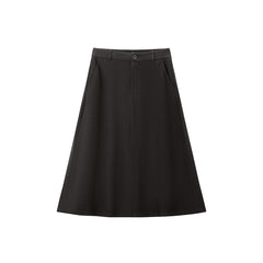 Women's High-Waist Relaxed Maxi Skirt