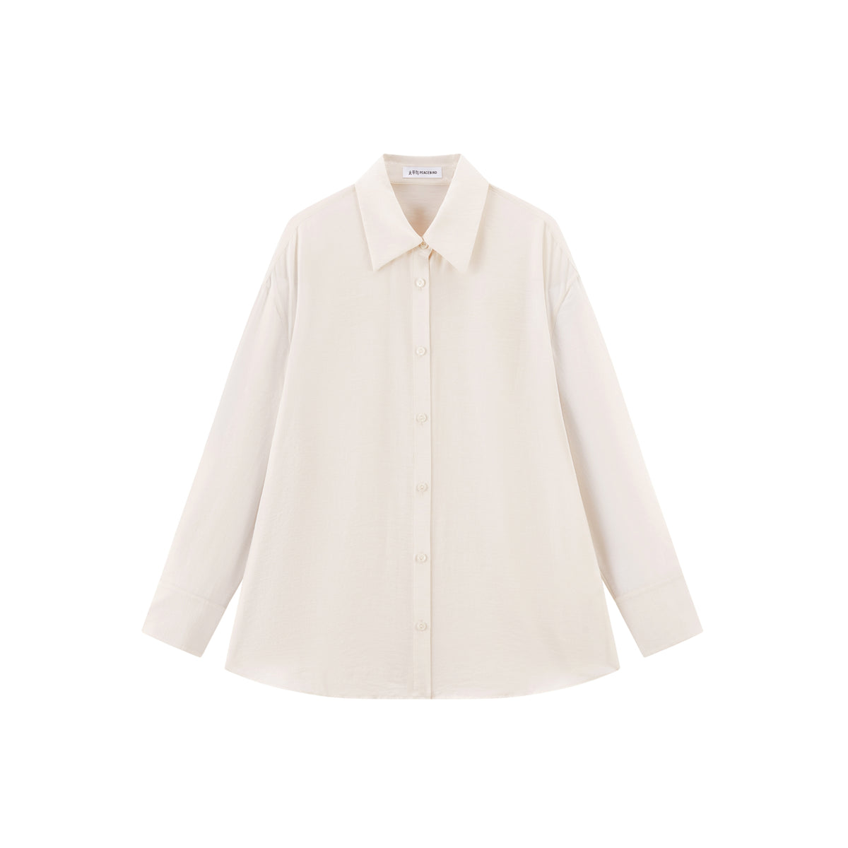 Women's Lyocell Blend Loose Fit Long Sleeve Shirt