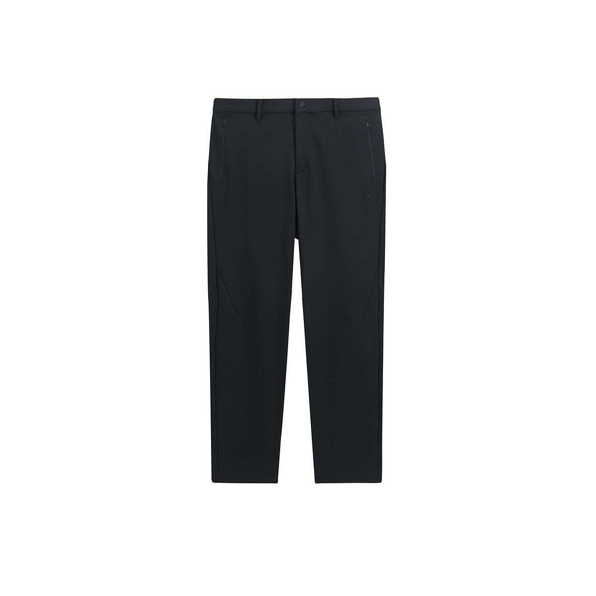 Men's Black Tapered Casual Pants