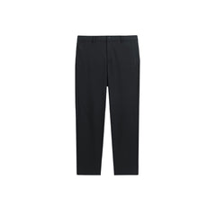 Men's Black Tapered Casual Pants