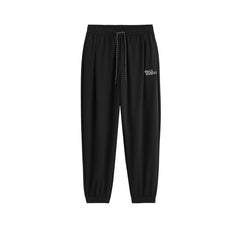 Men's Black Drawstring Pants