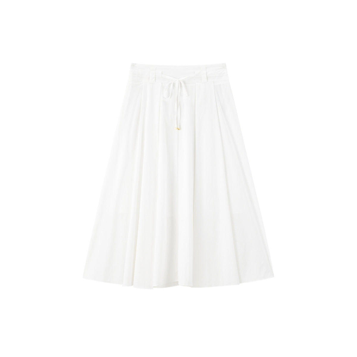 Women's UV-Protective Drawstring Flared Skirt