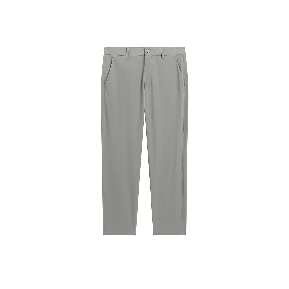 Men's Tencel Seersucker Cropped Tapered Pants