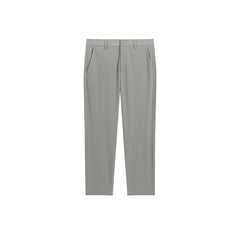 Men's Tencel Seersucker Cropped Tapered Pants