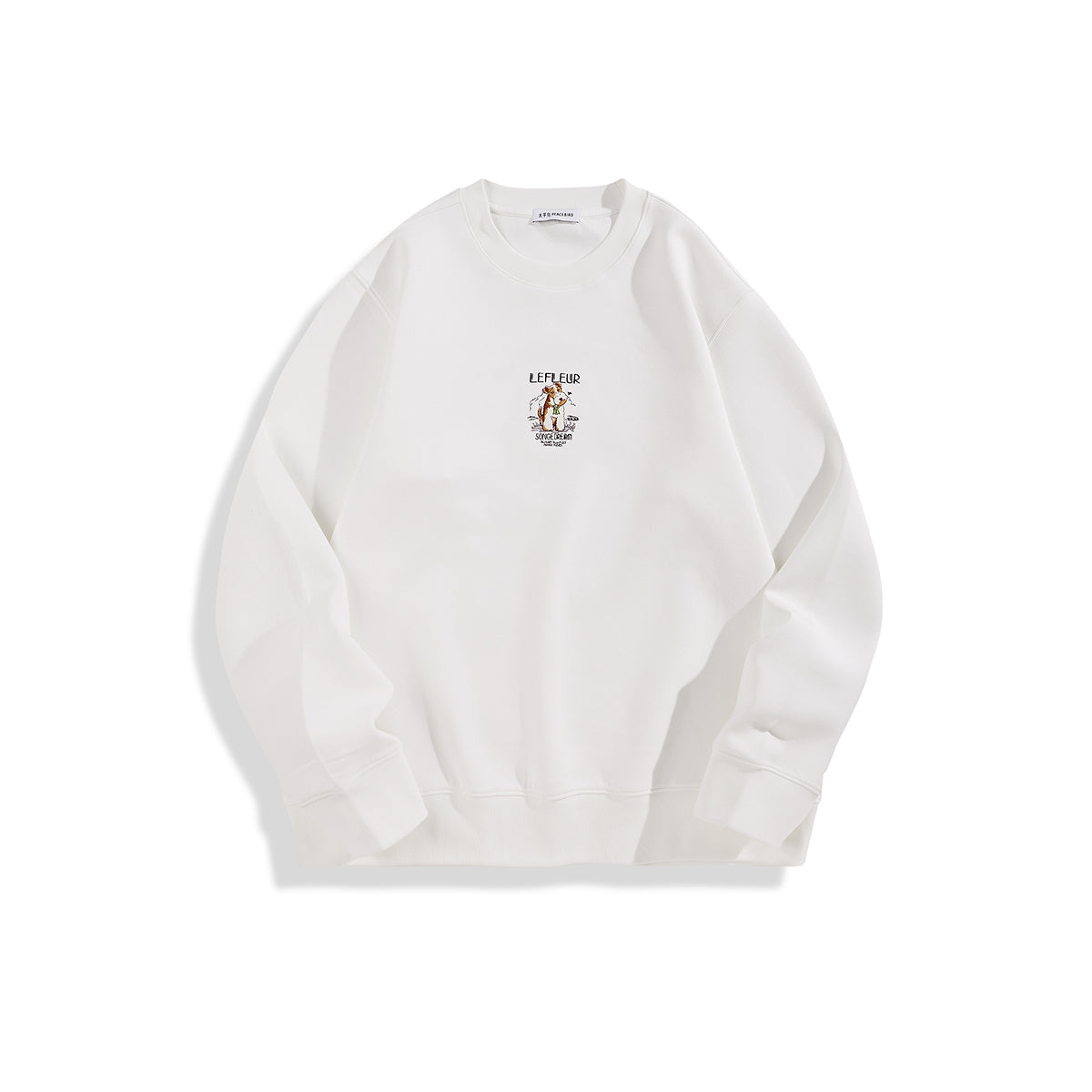 Men's Minimalist Embroidered Sweatshirt