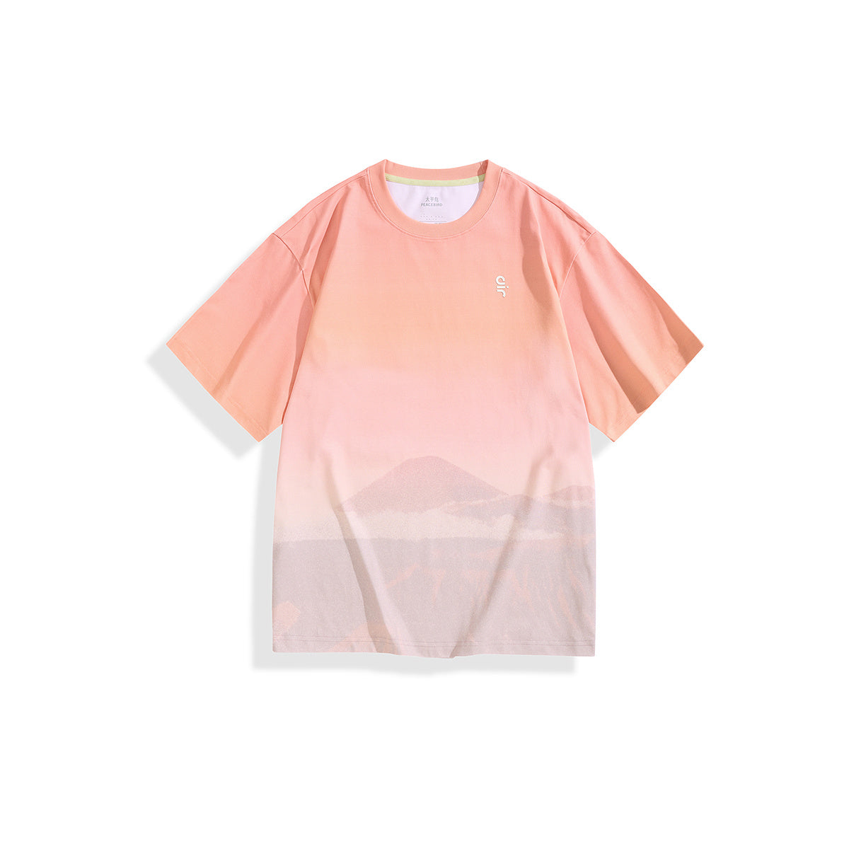 Men's Gradient Printed Street T-shirt