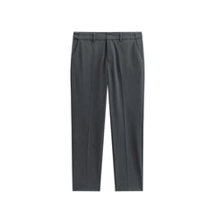 Men's Slim-Fit Gray Dress Pants