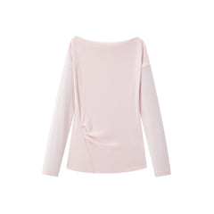 Women's Lyocell-Blend Straight-Neck T-Shirt