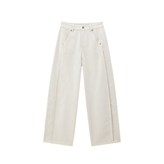 Women's Casual Wide-Leg Banana Jeans