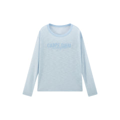 Women's Breathable Embroidered Knit Pullover