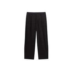 Men's Solid Straight Trousers