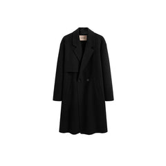 Men's Loose Fit Wool Coat