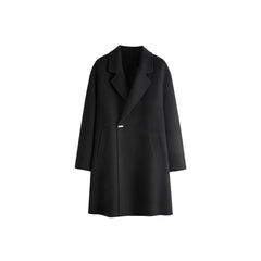 Men's Double-Faced Marino Wool Coat