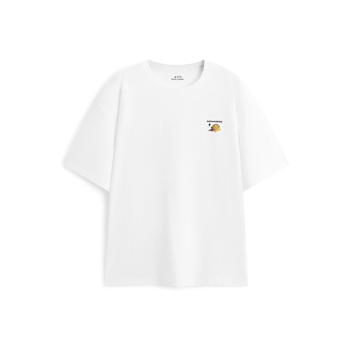 Men's Embroidered Graphic Print T-Shir