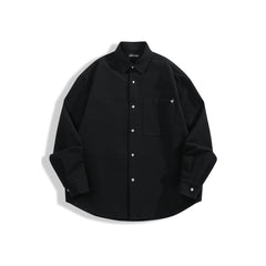 Men's Crinkled Texture Structured Shirt