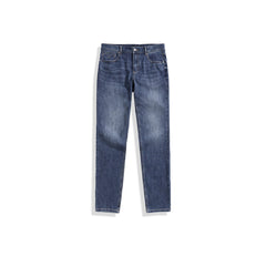 Men's Vintage Wash Slim-Fit Jeans