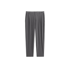 Men's Textured Cropped Tapered Pants