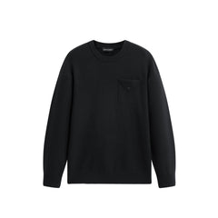 Men's Basic Solid Knit Sweater