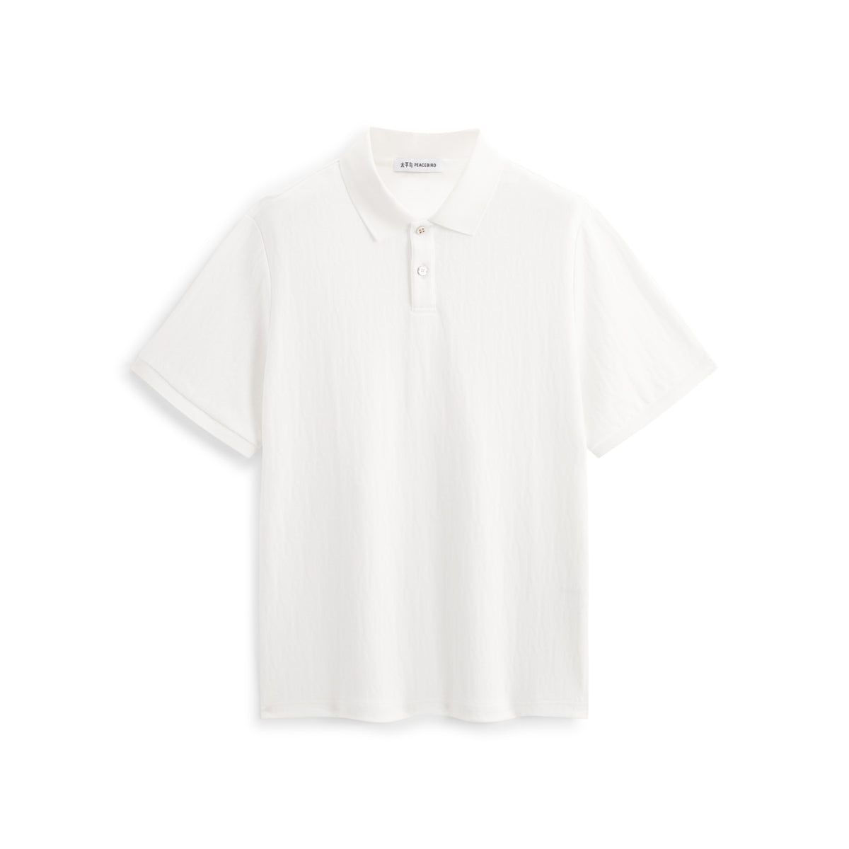 Men's 3D Jacquard Polo Shirt