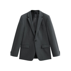 Men's Gray Business Suit