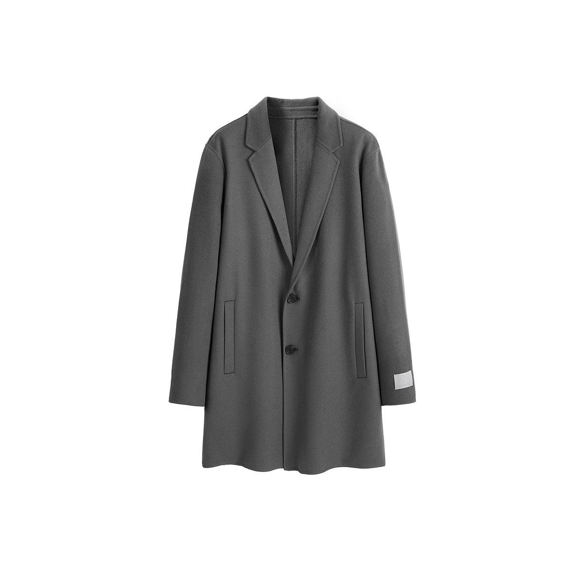 Men's Elegant Wool Coat