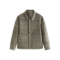 Men's Double-Sided Jacquard Wool Jacket