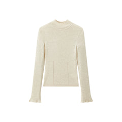 Women's Slim-Fit Half-Turtleneck Sweater
