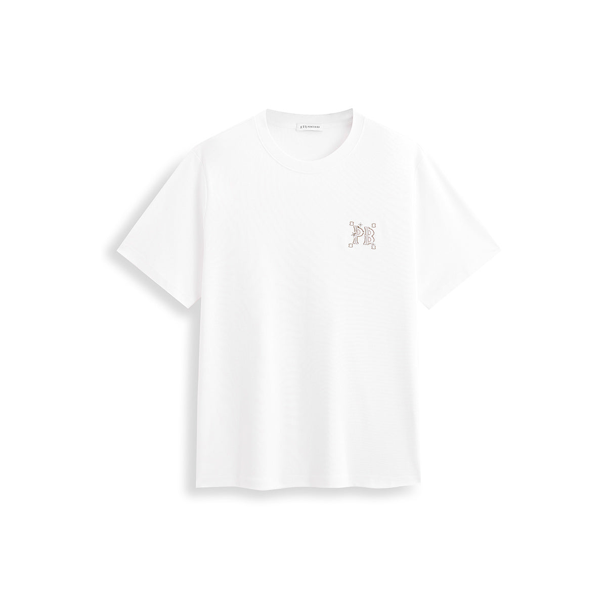 Men's Crewneck T-Shirt with Back Print