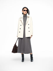 Women's Wool-Blend Knit Dress Two-Piece Set