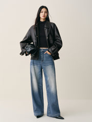 Women's Slim-Fit Half-Turtleneck Sweater