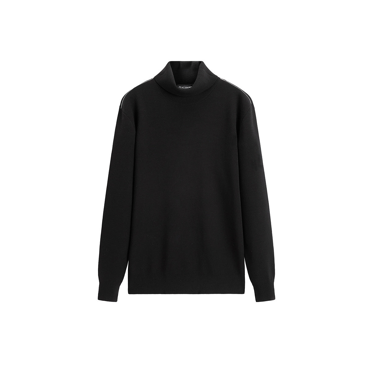 Men's Turtleneck Slim-Fit Pullover